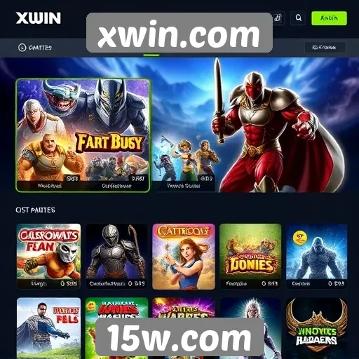 plataforma destaca variedade de jogos disponíveis